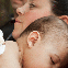 Bianca Ward with her baby