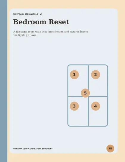 Bedroom Reset illustrated guide cover