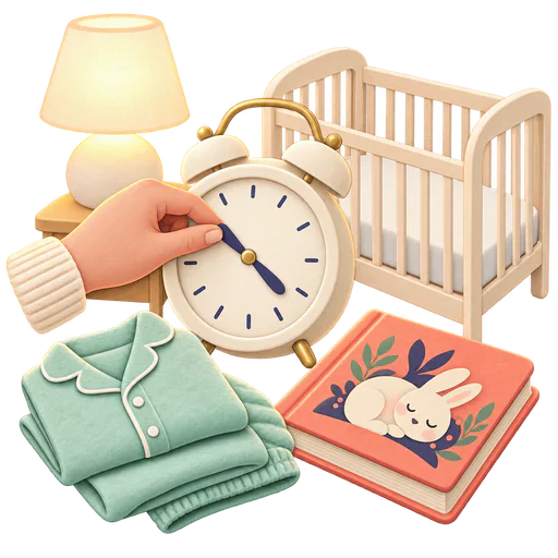 A peaceful bedtime illustration