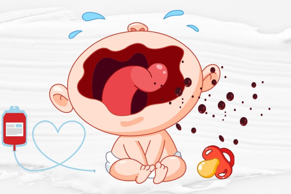 baby coughing blood