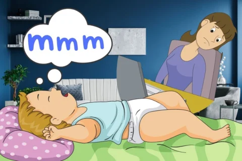 toddler moaning in his sleep