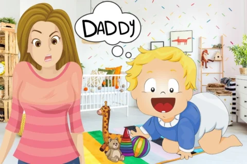 toddler won't say mommy
