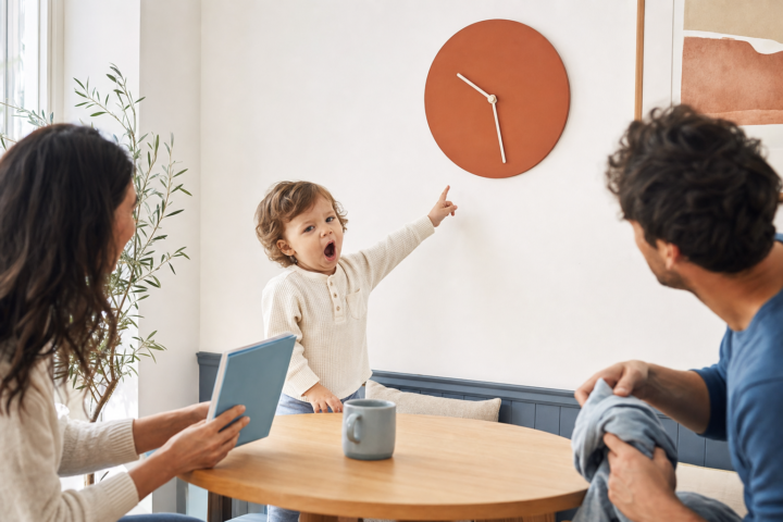 Editorial scene illustrating what's the best sleep schedule for 18 month old? in a bright home setting.