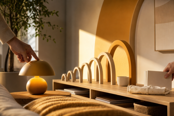 Editorial scene illustrating will my baby learn to sleep without sleep training? in a bright home setting.