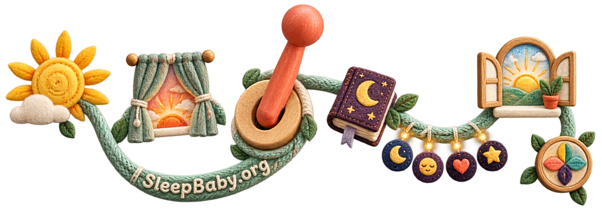 Change one schedule variable and observe the next night One schedule peg connects sunset, a bedtime book, night observations and the next morning window