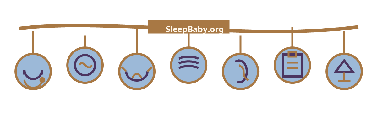 Charm strand with an obstetric stethoscope, sleep-study sensor, PAP mask, airflow tube, fitting buckle, open airway, and clinician bubble