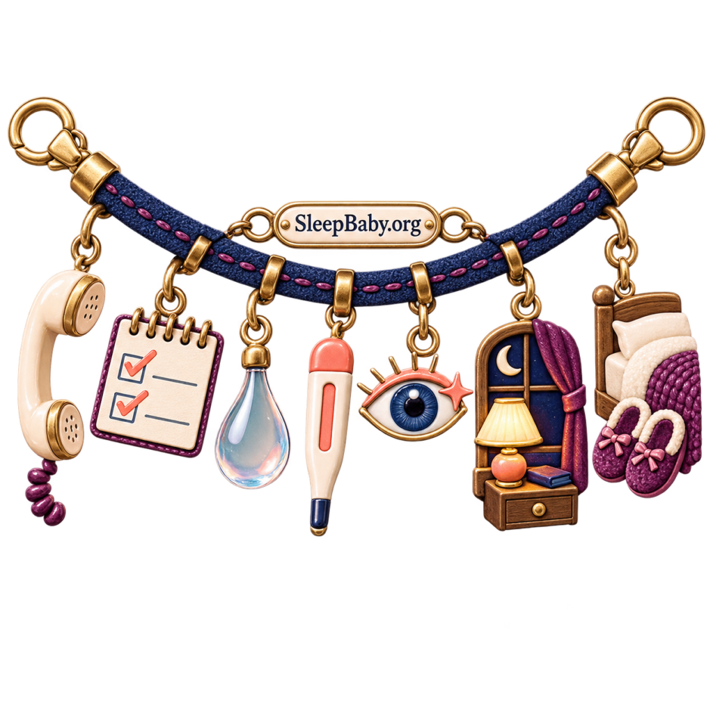 Pregnancy warning charms move from a symptom note to a nighttime call.
