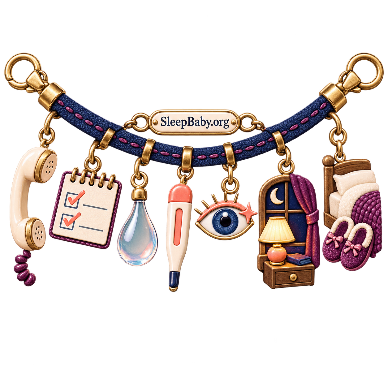 Pregnancy warning charms move from a symptom note to a nighttime call.