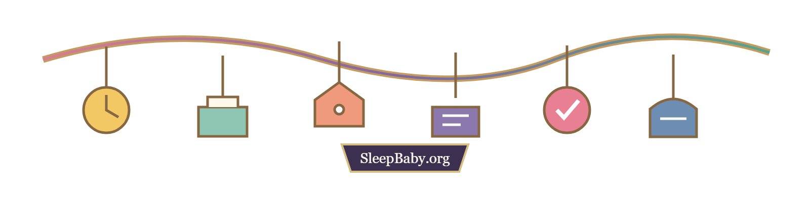 Transparent teaching rail showing one selected bedtime adjustment while other routine pieces stay steady