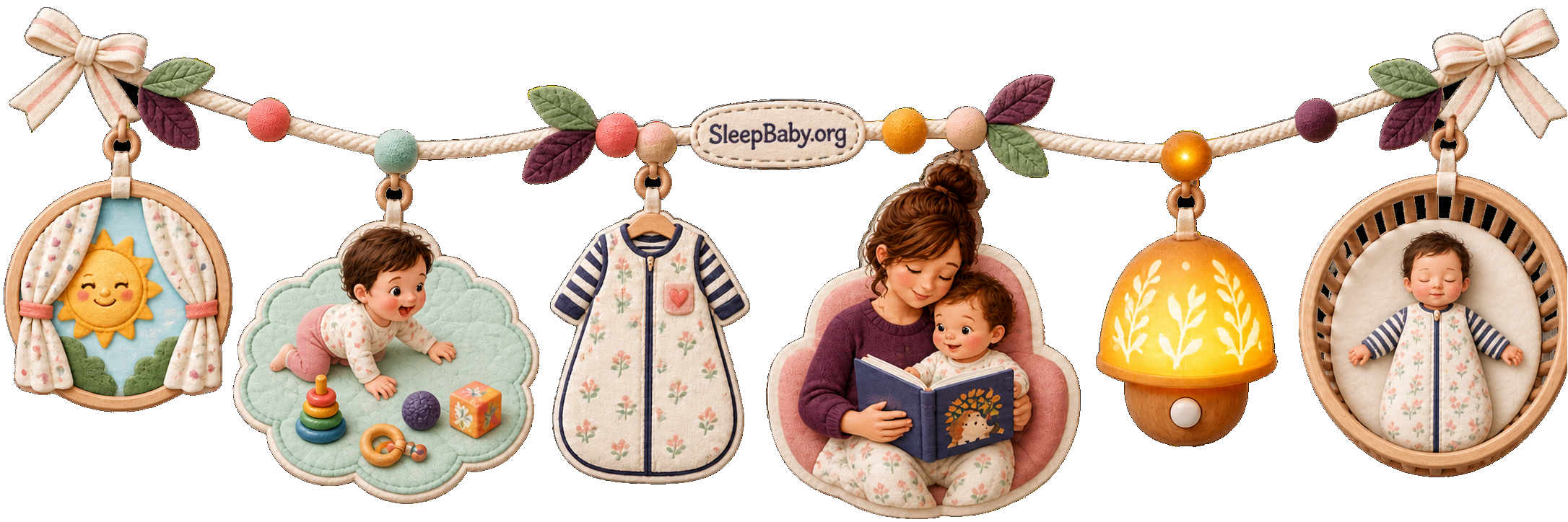Teaching ribbon showing the second nap flowing into a flexible bedtime window