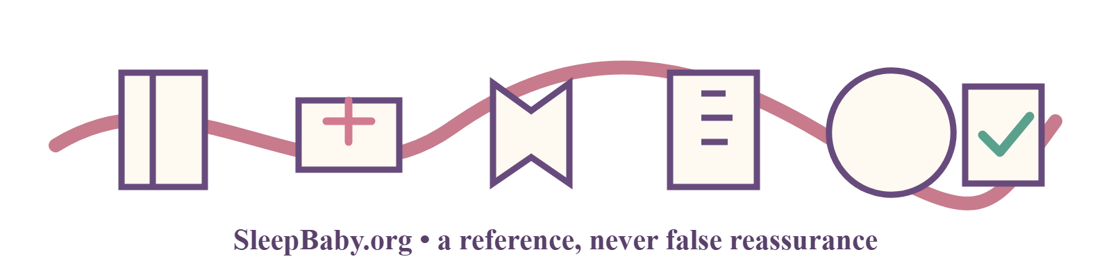 Transparent teaching rail favoring a trusted pregnancy reference over a reassurance device