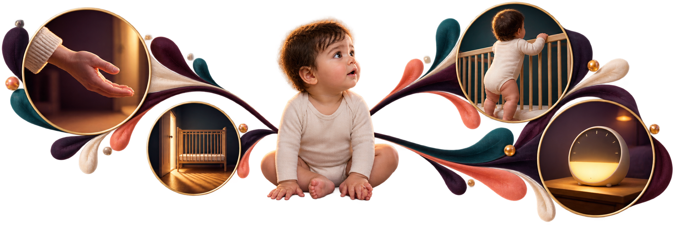 Transparent SleepBaby rail sorting caregiver separation, a new standing skill, and nighttime timing around an alert eight-month-old