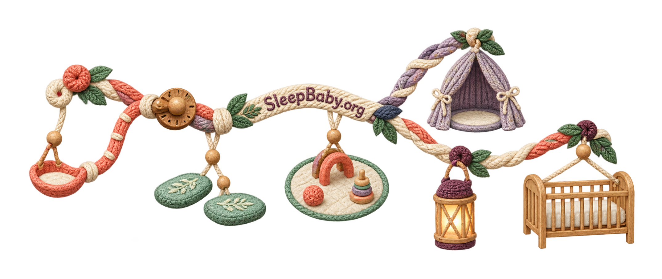 Short-nap ribbon moving through closer markers, play, bridge nap, lantern, and empty crib