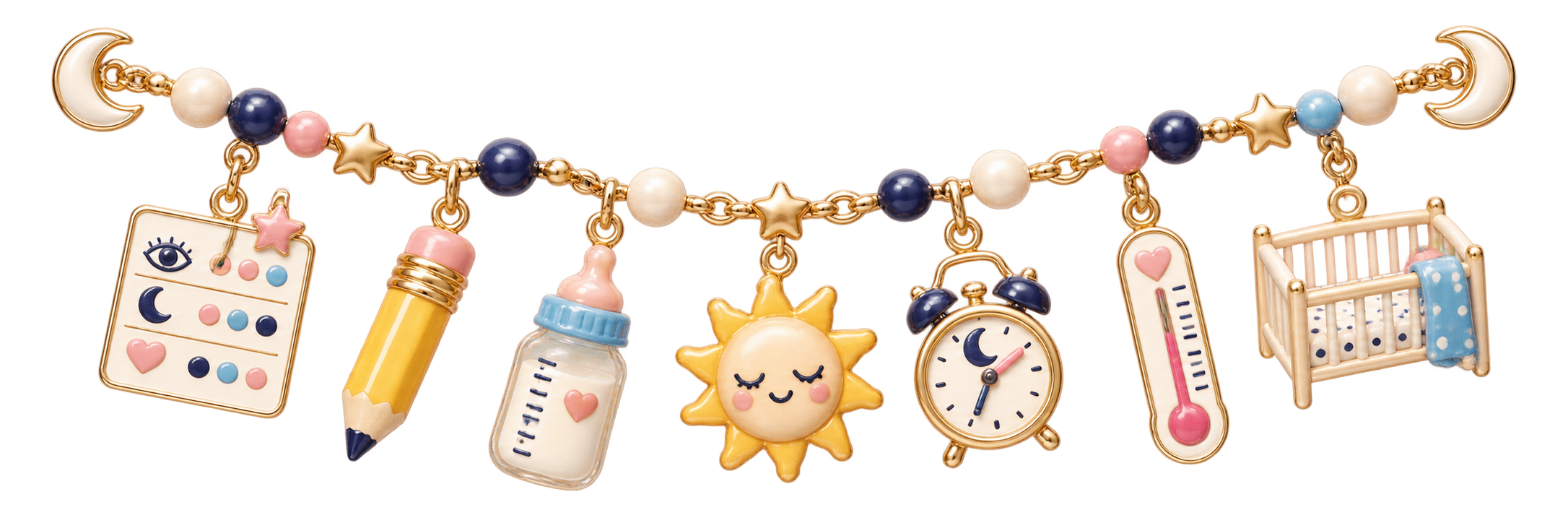 Three-night baby sleep observation ribbon