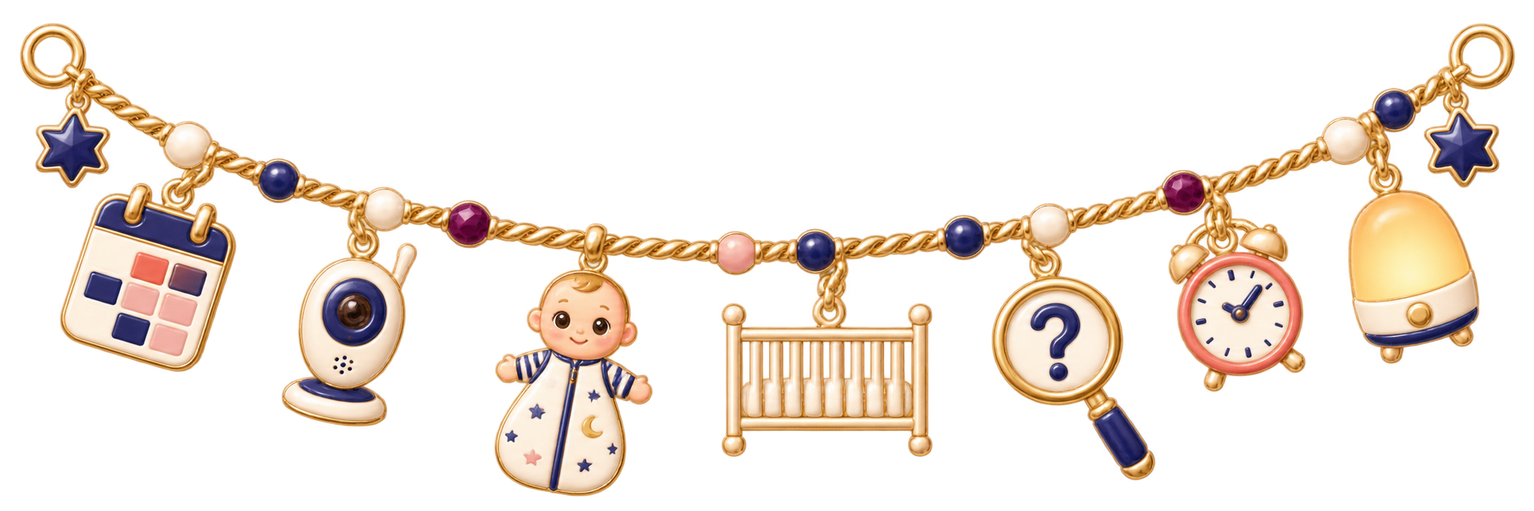 Calendar and worried-parent recognition ribbon