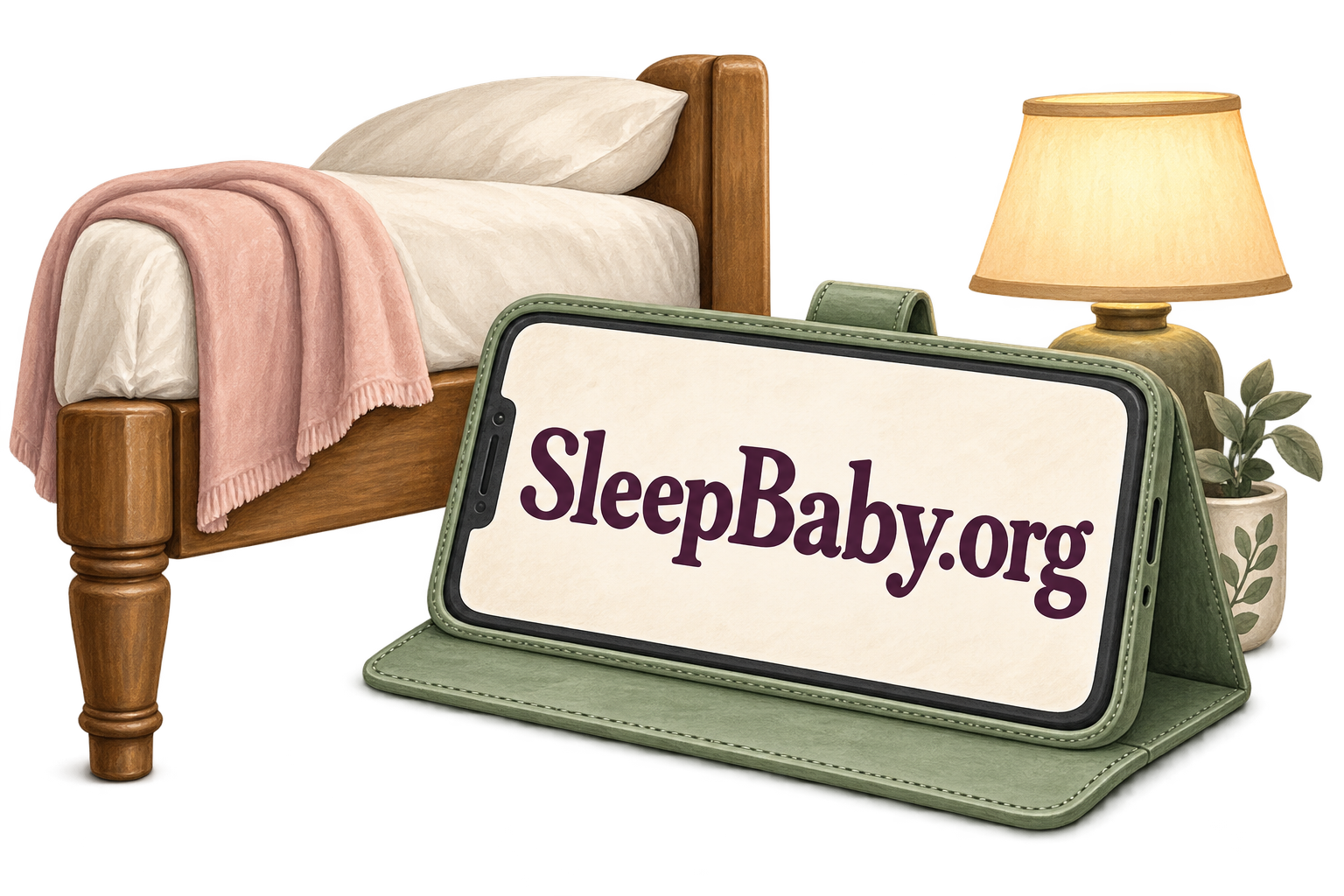 A small bed corner, phone and light form a quiet pause before the immediate fall-care steps.